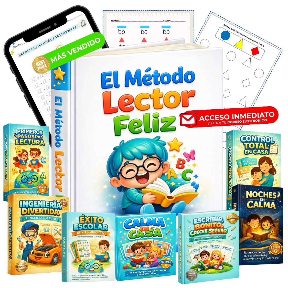 Método Lector Feliz + Bonos Exclusivos 🎁